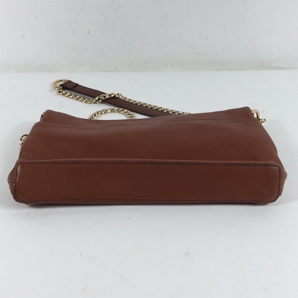 Pour La Victoire Brown Envelope Style Shoulder Bag - Picture 4 of 6